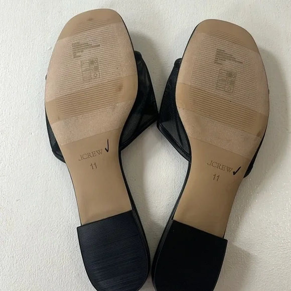 NWOT J Crew Mesh slide sandals - Picture 7 of 7
